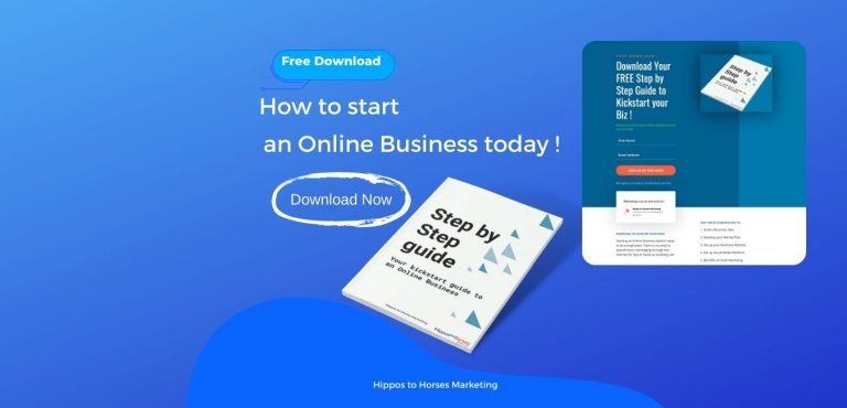 Hippos to Horses Marketing Kickstart guide